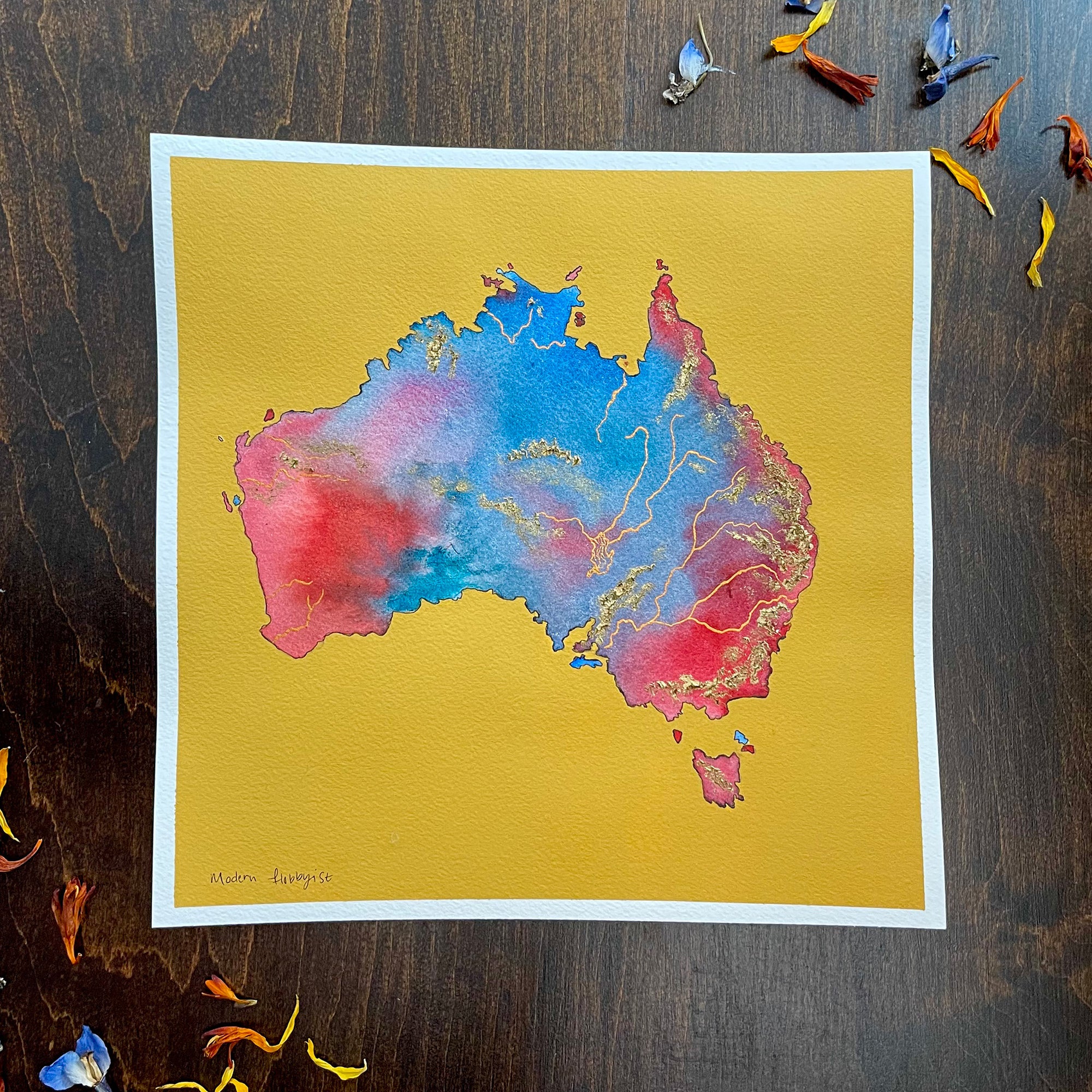 Australia Map - Original